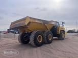 Used Komatsu in yard